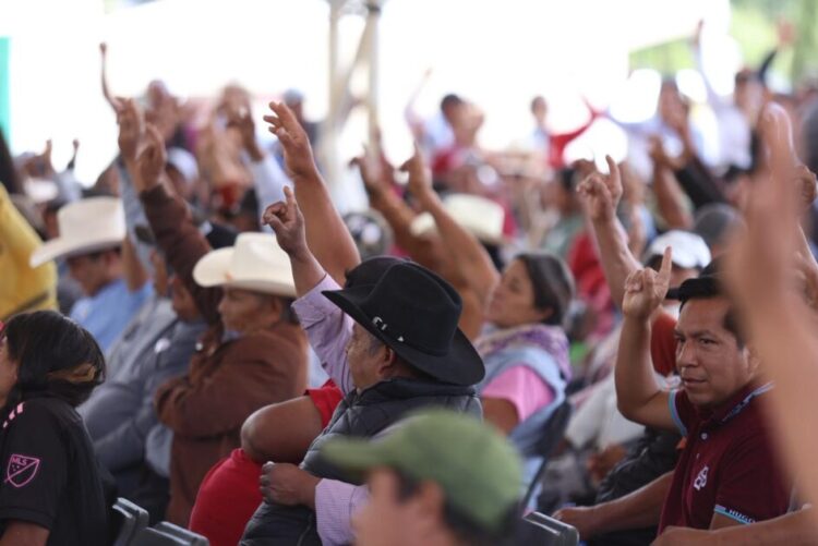 Comunidad indígena de Crescencio Morales renueva su Concejo de Autogobierno Comunal