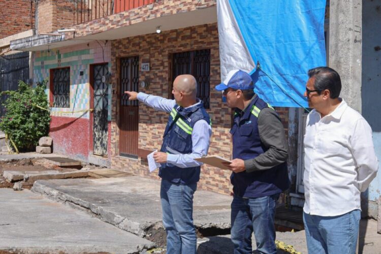 Encabeza Adolfo Torres acciones que brindarán mejor drenaje en Dr. Miguel Silva