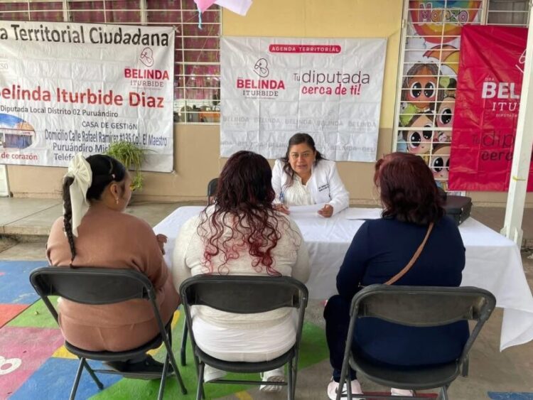 Lleva diputada Belinda Iturbide jornada de servicios gratuitos a habitantes de Tafolla