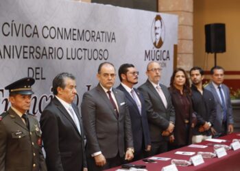 Múgica sigue siendo guía para servir al pueblo con honestidad: Baltazar Gaona