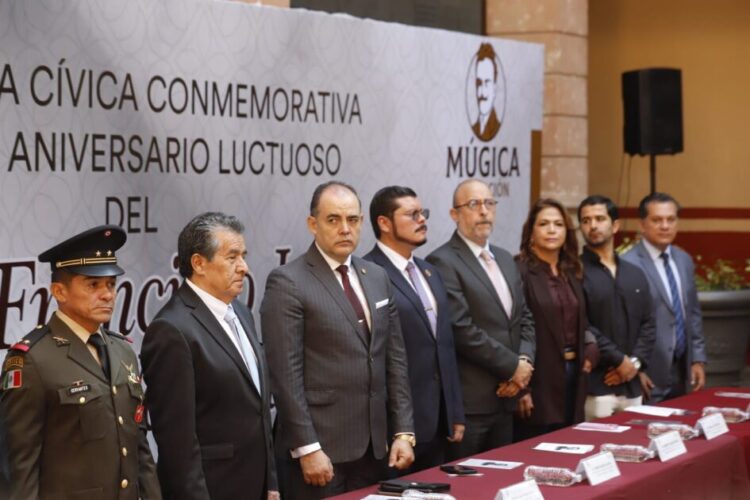 Múgica sigue siendo guía para servir al pueblo con honestidad: Baltazar Gaona