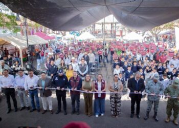 Amplia coordinación institucional en Salvador Escalante con la Feria del Bienestar y la jornada Sí al Desarme, Sí a la Paz: Dayana Pérez Mendoza