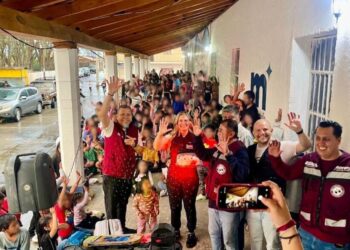 Barragán celebra junto a miles de familias el Festival de la Niñez en colonias y tenencias de Morelia