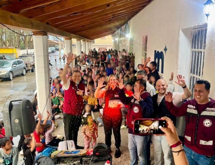 Barragán celebra junto a miles de familias el Festival de la Niñez en colonias y tenencias de Morelia