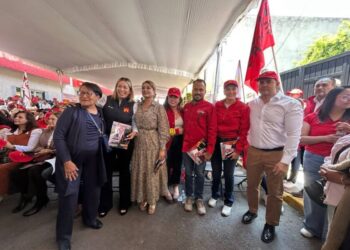 Felicita Baltazar Gaona a Reginaldo Sandoval y al PT Estado de México por nueva Casa del Poder del Pueblo