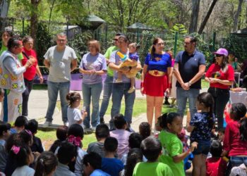 Colores, risas y esperanza, el marco ideal para la celebración a lo grande el Día de la Niñez en Morelia