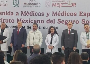 Amplía IMSS Michoacán cobertura médica con  la llegada de 407 nuevos especialistas