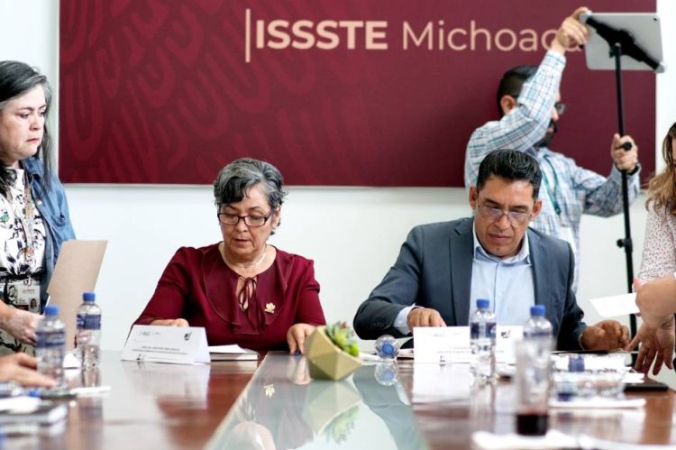 Fortalecen alianza CONALEP Michoacán e ISSSTE para capacitar al personal de salud