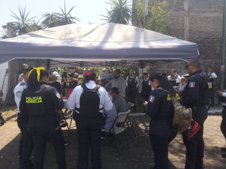Se enfrentan vecinos de Balcones de Morelia contra personal del gimnasio “Seven Days”