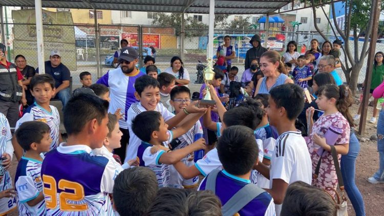 Más de 130 niñas y niños concluyen Copa “Héroes por la Paz” del DIF Morelia: Paola Delgadillo