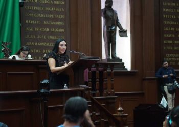 Congreso de Michoacán envía al Congreso de la Unión reforma de Adriana Campos contra explotación laboral y reclutamiento engañoso