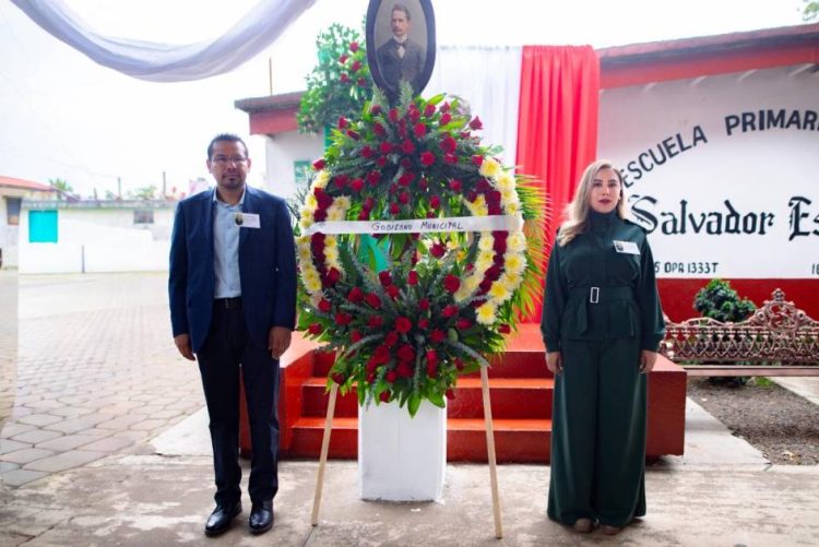 Dayana Pérez conmemora el 115 aniversario del movimiento maderista que dio identidad al municipio de Salvador Escalante