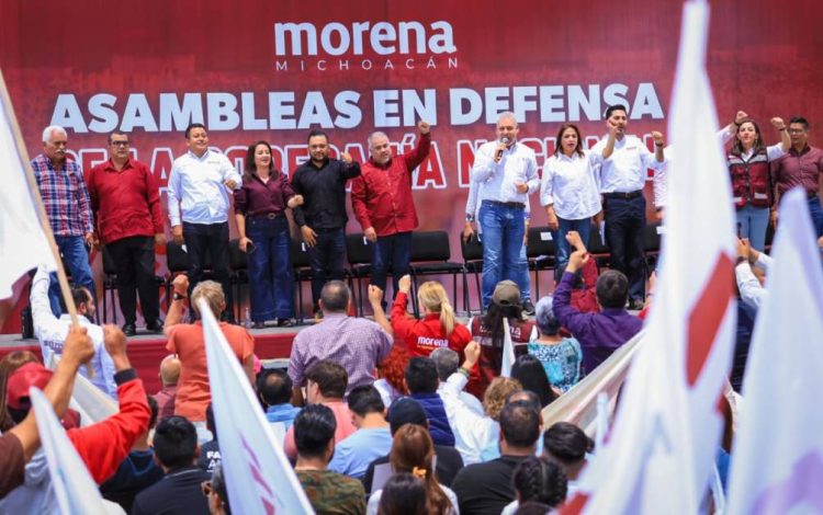 “En Puruándiro cerramos filas con la presidenta Sheinbaum: la soberanía no se negocia ni se entrega”: Jesús Mora