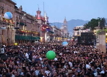 Morelia vive concierto histórico en su 485 Aniversario