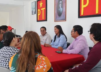 Coincide Senadora Celeste Ascencio y Comisión Ejecutiva del P.T. Michoacán en fortalecer la unidad, la organización territorial y el trabajo