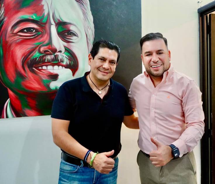 Reyes Galindo fortalece lazos con Ernesto Núñez por Michoacán