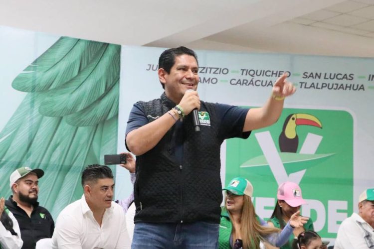 Con vocación de servicio, continúa fortaleciéndose el PVEM y “ya somos la segunda fuerza política en Michoacán”: Ernesto Núñez