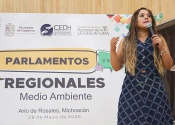 Escuchar a la ciudadanía es fundamental para fortalecer los derechos humanos: Xóchitl Ruiz en Foro Regional en Ario de Rosales