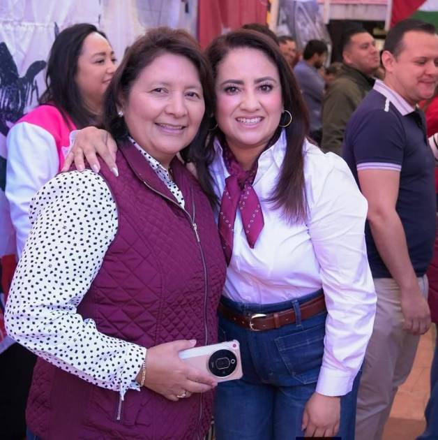 “Es Tiempo de Mujeres en Tarímbaro: Lilia Barrera Echeverría se perfila como la carta fuerte de Morena”.