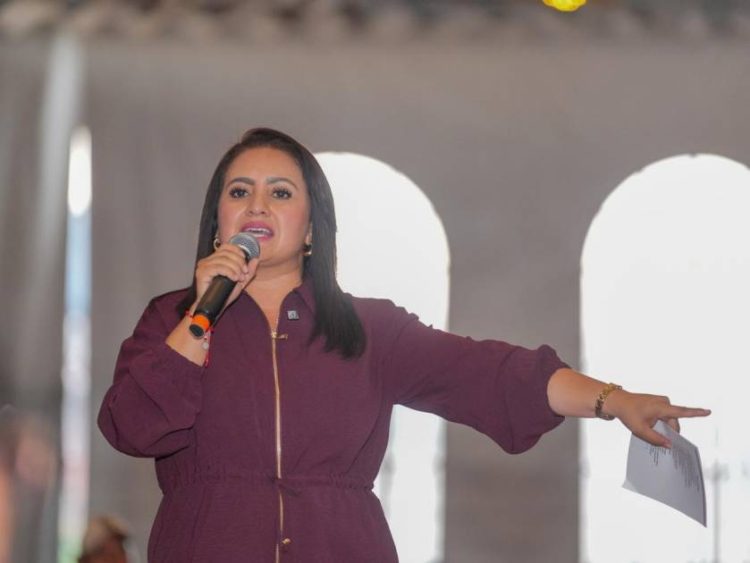 En Tarímbaro, morenistas cierran filas con Gladyz Butanda rumbo al 2027.