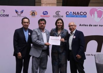 Que viva siempre Morelia, la ciudad de las grandes oportunidades: Brissa Arroyo