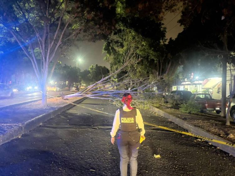 Atiende Gobierno de Morelia contingencias por lluvia