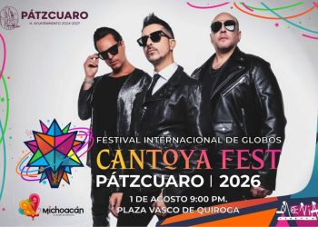 Moenia iluminará la noche de clausura del Cantoya Fest Pátzcuaro 2026