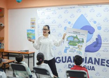 Promueve Adolfo Torres la cultura del cuidado del agua entre la niñez moreliana