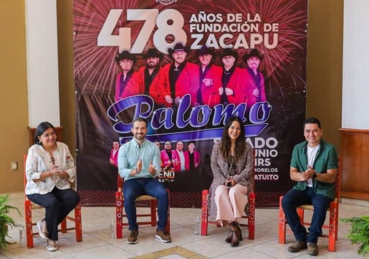 Anuncia Mónica Valdez celebración por el 478 aniversario de Zacapu con actividades culturales y gran concierto popular