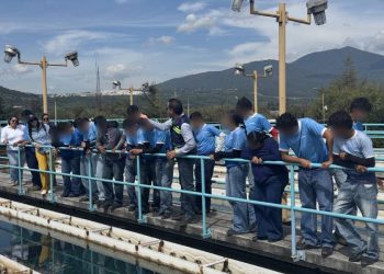 Adolfo Torres fortalece la cultura del agua con estudiantes del Cobaem