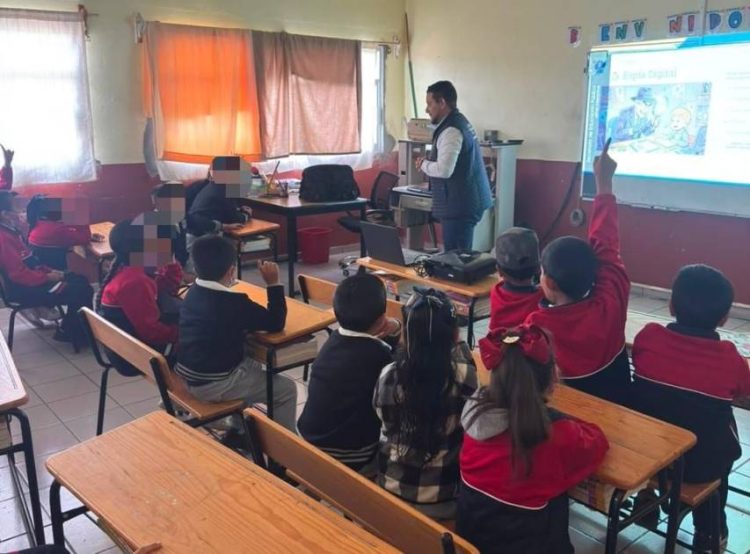 Fortalece FGE cultura de prevención digital entre niñas, niños, adolescentes y padres de familia en Morelia