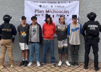 Cae célula dedicada al narcomenudeo y “halconeo” en Morelia; hay cinco detenidos