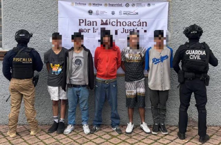 Cae célula dedicada al narcomenudeo y “halconeo” en Morelia; hay cinco detenidos