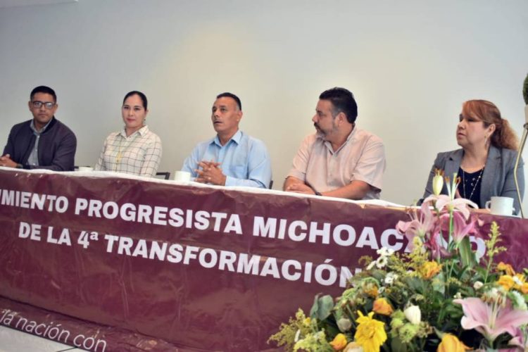Movimiento Progresista Michoacano llama a la unidad en Morena; afirma que respaldará a quien coordine la 4T en la entidad