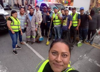 Recolecta 4.5 toneladas de residuos el Sindicato de Limpia y Transportes de Morelia tras marcha del Orgullo Pride