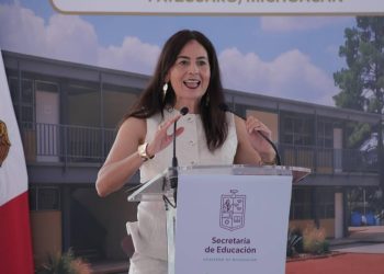 Michoacán hace presencia nacional en medición de aprendizaje: Gabriela Molina