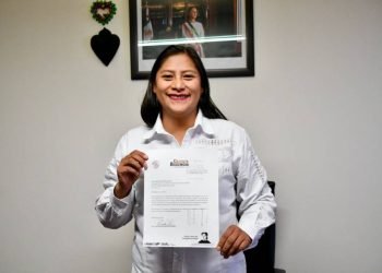 Celeste Ascencio solicita licencia al Senado y reafirma su compromiso con la transformación de Michoacán