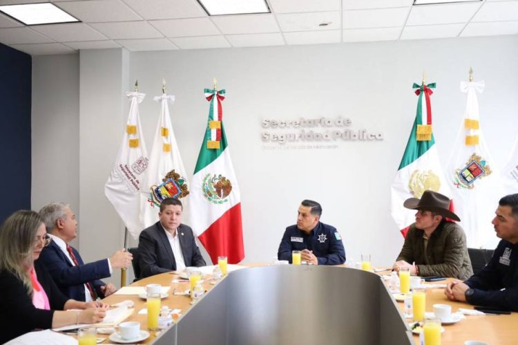 Acuerdan reforzar acciones legislativas a favor de la seguridad en Michoacán