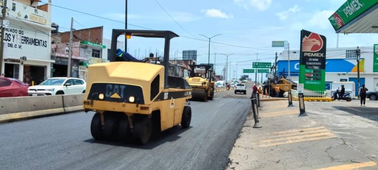 En 10 días se han rehabilitado 6.3 kilómetros de vialidades: Alfonso Martínez Alcázar