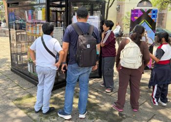 SeCultura Morelia detalla dinámica de préstamo de libros en cabinas de lectura