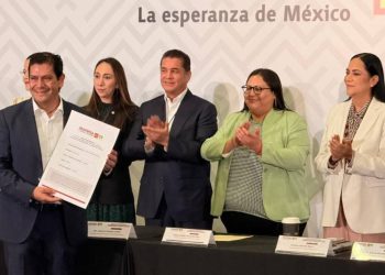Ernesto Núñez se compromete a fortalecer la 4T tras registrar su aspiración por ser coordinador de la Cuarta Transformación en Michoacán Michoacán