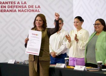 Respalda Fabiola Alanís método de encuesta para elegir la Coordinación de Morena