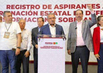 Morón, único respaldado como aspirante por Morena y el PT en Michoacán
