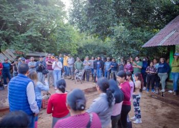 Dayana Pérez encabeza atención inmediata a familias afectadas por las lluvias en Jujucato