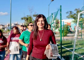 Gaby Molina llama a recibir y fortalecer en Michoacán a Claudia Sheinbaum