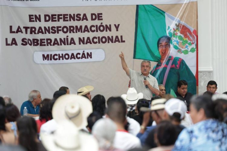 Reconoce Morón avance de la transformación en Michoacán de la mano de Sheinbaum
