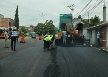 Reencarpetamiento de Avenida Quinceo mejora la movilidad al Norte de Morelia