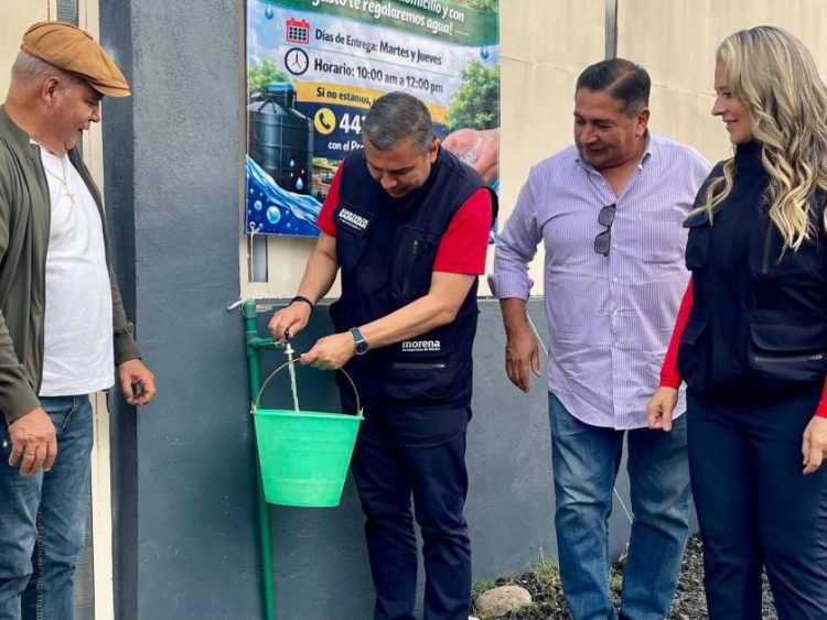 La ciudadanía propone soluciones para solventar déficit de agua: JC Barragán