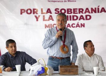 La unidad del pueblo es el baluarte para consolidar la transformación de Michoacán: Raúl Morón
