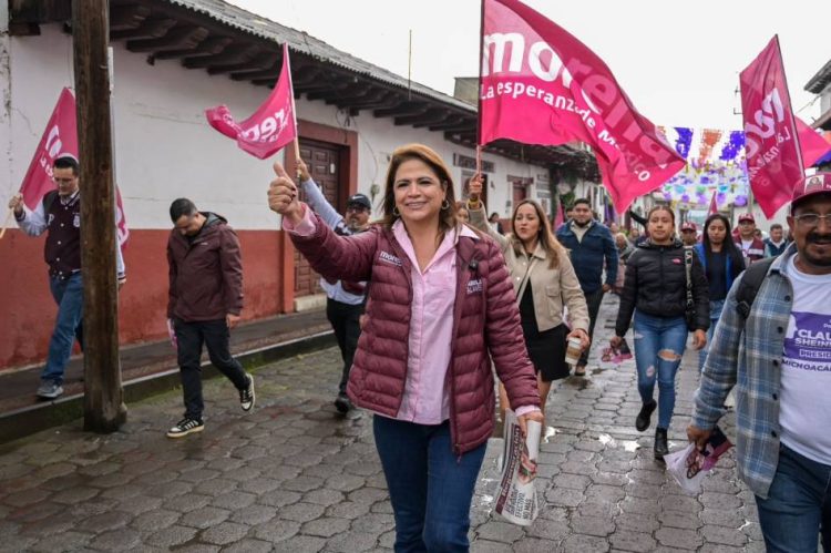 La organización territorial es la mayor fortaleza de la Cuarta Transformación en Michoacán: Fabiola Alanís